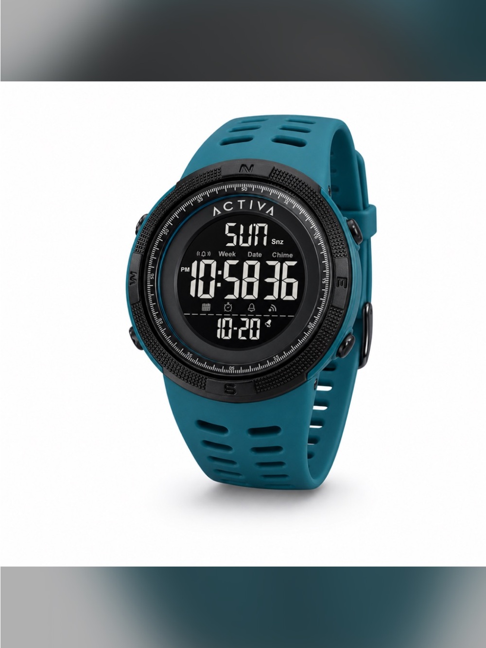 Activa X Invicta Digital Essentials Men's Watch - 50mm. Blue (ACW1915-012)